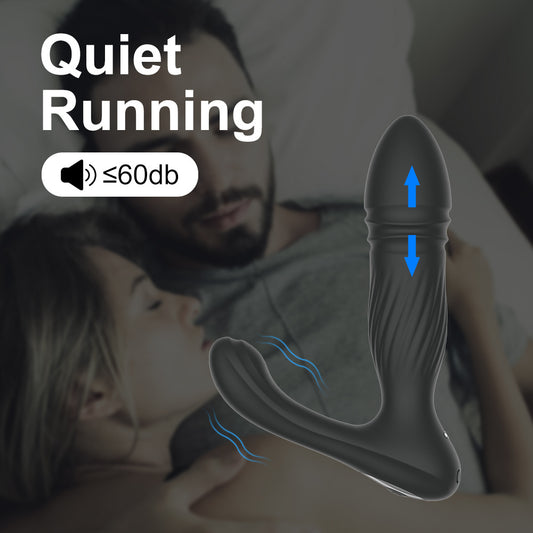 Butt Plug Sex- Toy Thrusting Anal-Vibrator- 10 Vibrating Modes  Prostate Stimulator Adult-toys Games For Men